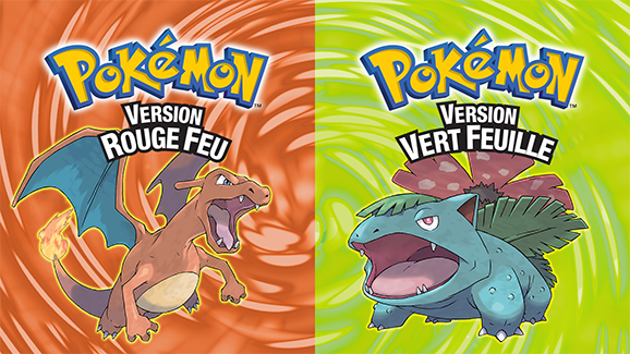 jaquette du jeu vidéo Pokémon Version Rouge Feu