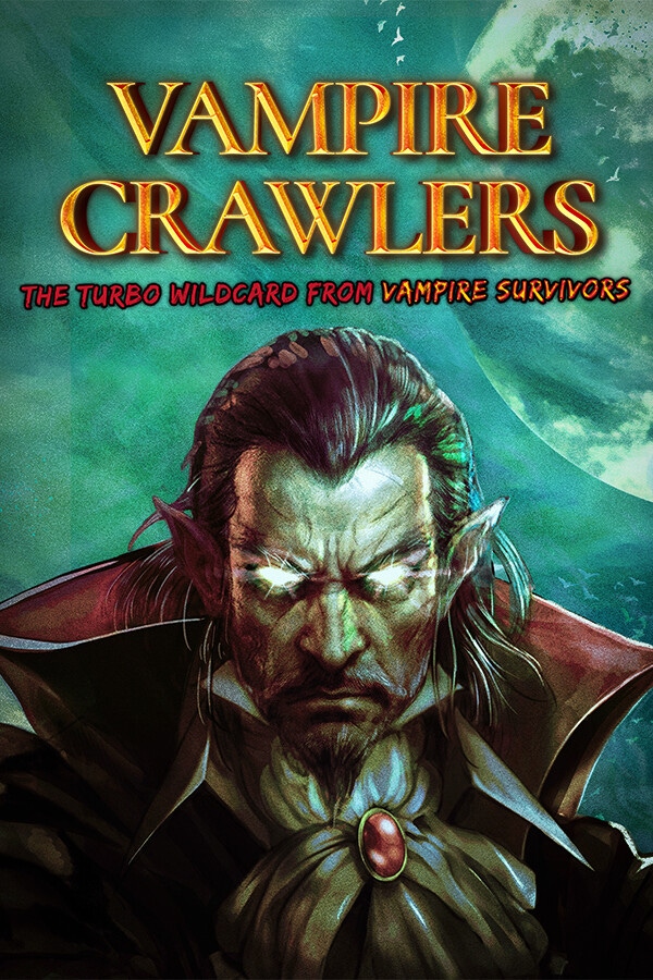 jaquette du jeu vidéo Vampire Crawlers: The Turbo Wildcard from Vampire Survivors