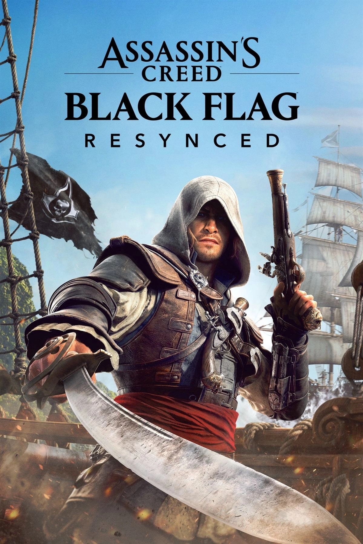 jaquette du jeu vidéo Assassin's Creed Black Flag Resynced
