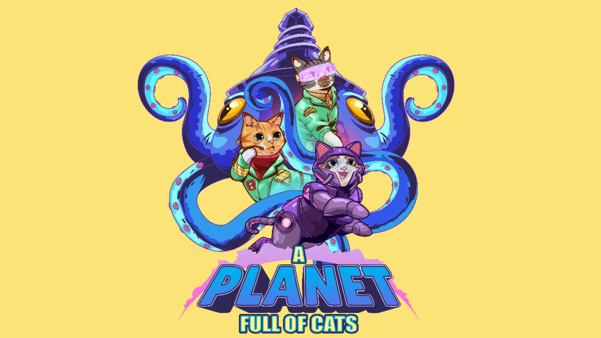 jaquette du jeu vidéo A Planet Full of Cats