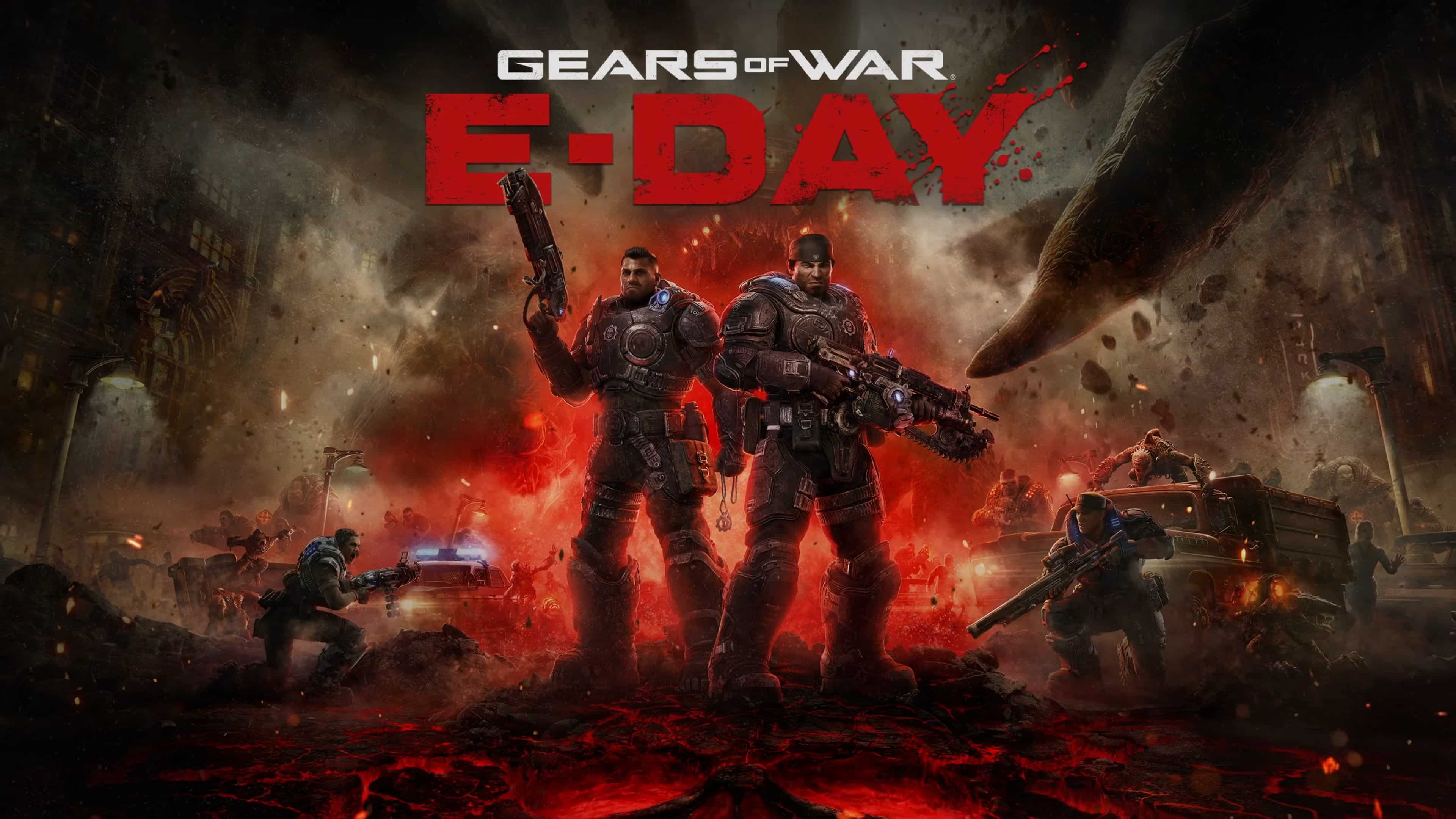 jaquette du jeu vidéo Gears of War : E-Day