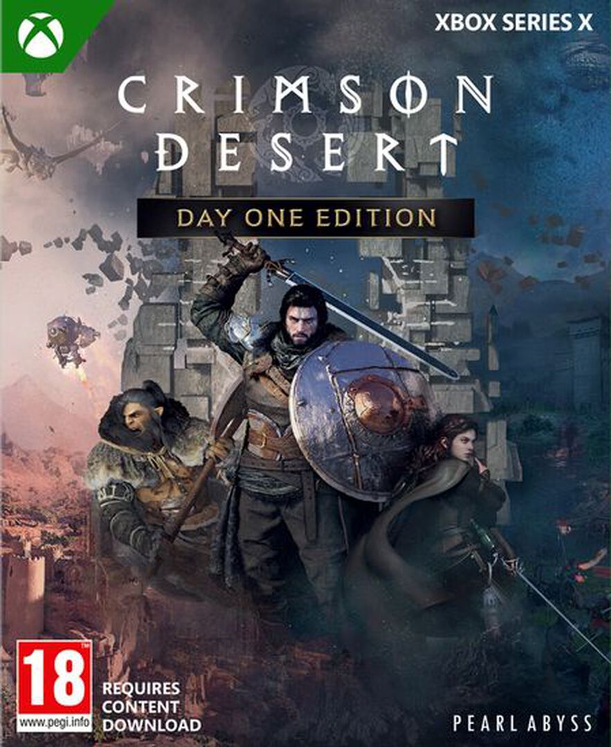 jaquette du jeu vidéo Crimson Desert