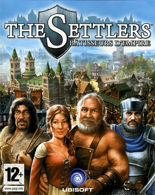 jaquette du jeu vidéo The settlers : Bâtisseurs d'empire