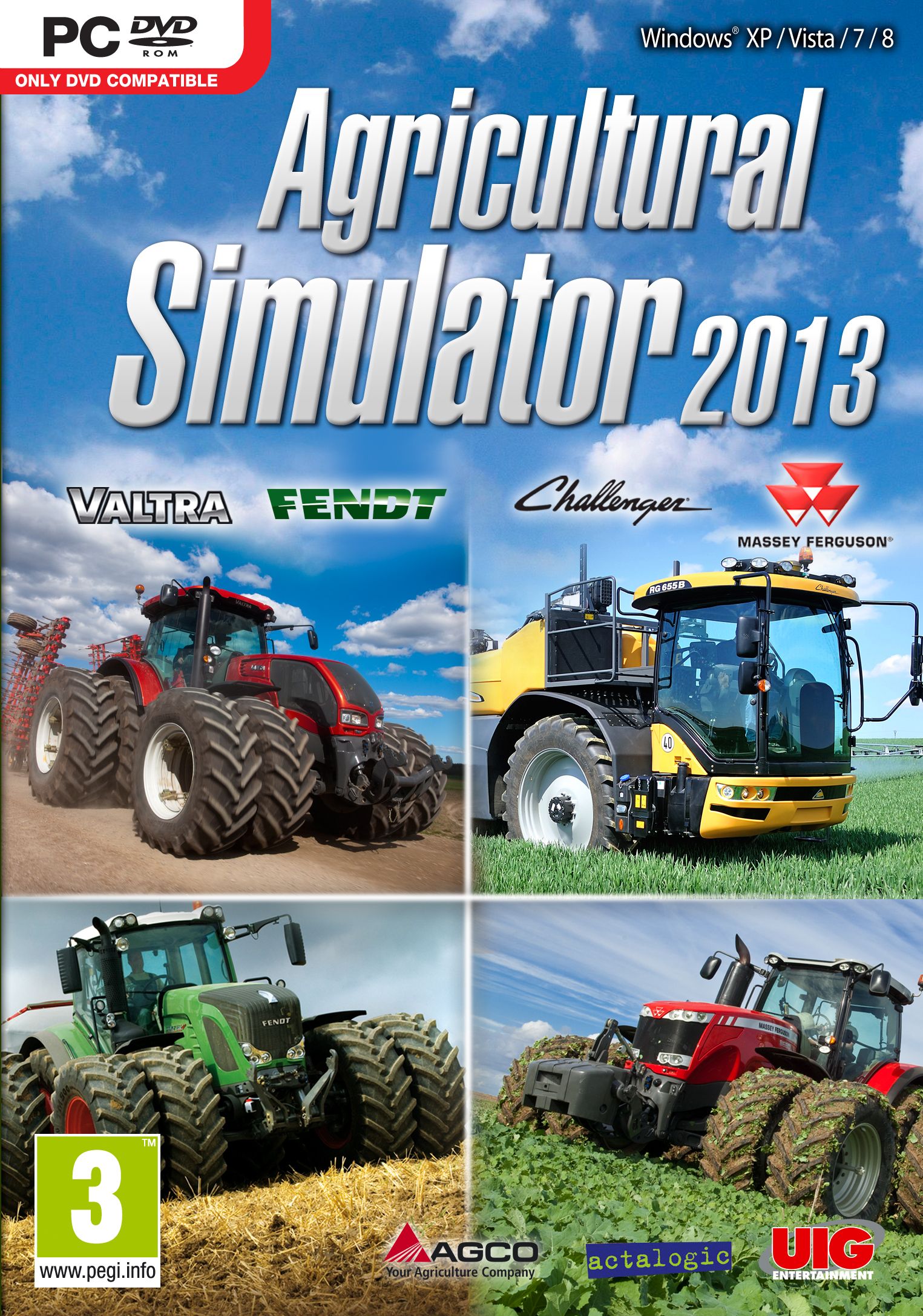 jaquette du jeu vidéo Agriculture Simulator 2013