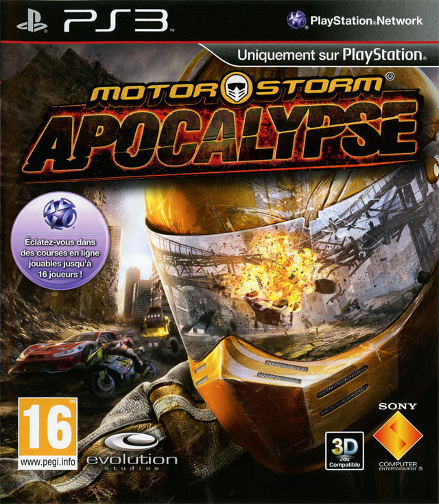 jaquette du jeu vidéo MotorStorm Apocalypse