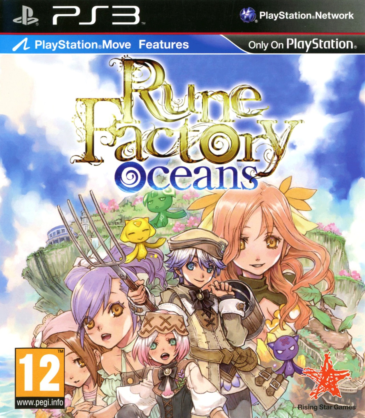 jaquette du jeu vidéo Rune Factory Oceans