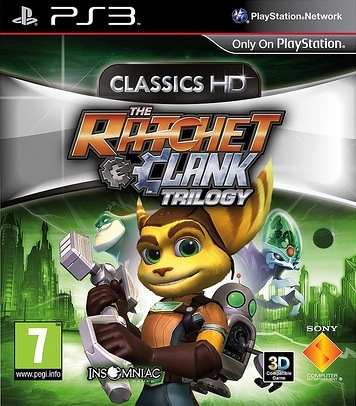 jaquette du jeu vidéo The Ratchet & Clank Trilogy