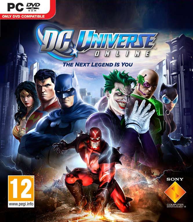 jaquette du jeu vidéo DC Universe Online