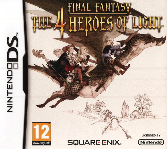 jaquette du jeu vidéo Final Fantasy : The 4 Heroes of Light