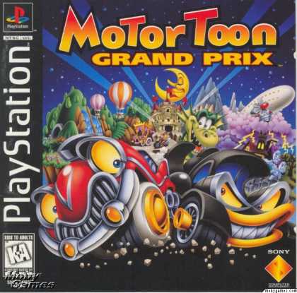 jaquette du jeu vidéo Motor Toon Grand Prix