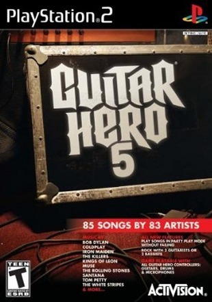 jaquette du jeu vidéo Guitar Hero 5