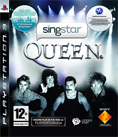 jaquette du jeu vidéo Singstar Queen