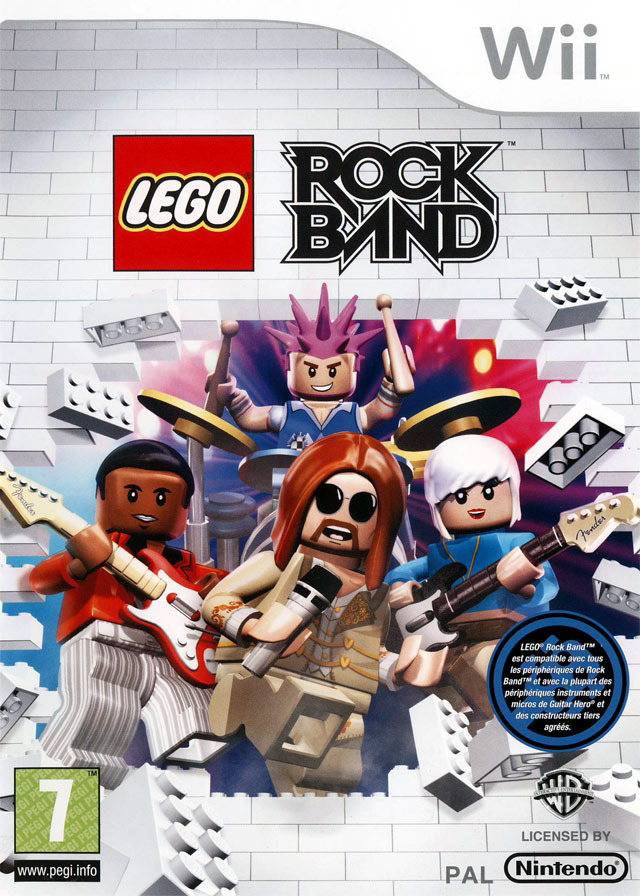 jaquette du jeu vidéo Lego Rock Band