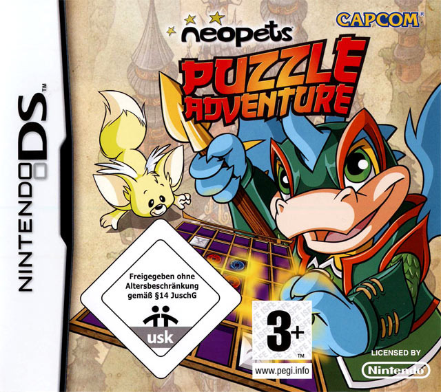 jaquette du jeu vidéo Neopets Puzzle Adventure