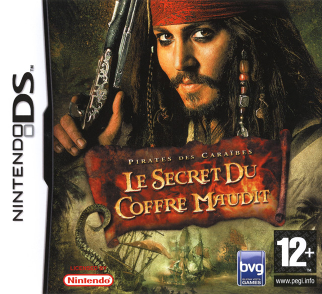 jaquette du jeu vidéo Pirates des Caraïbes : Le Secret du coffre maudit