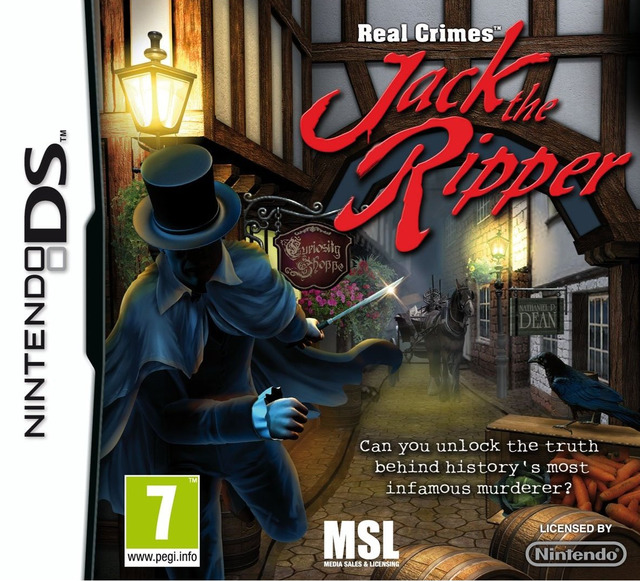 jaquette du jeu vidéo Real Crimes : Jack the Ripper
