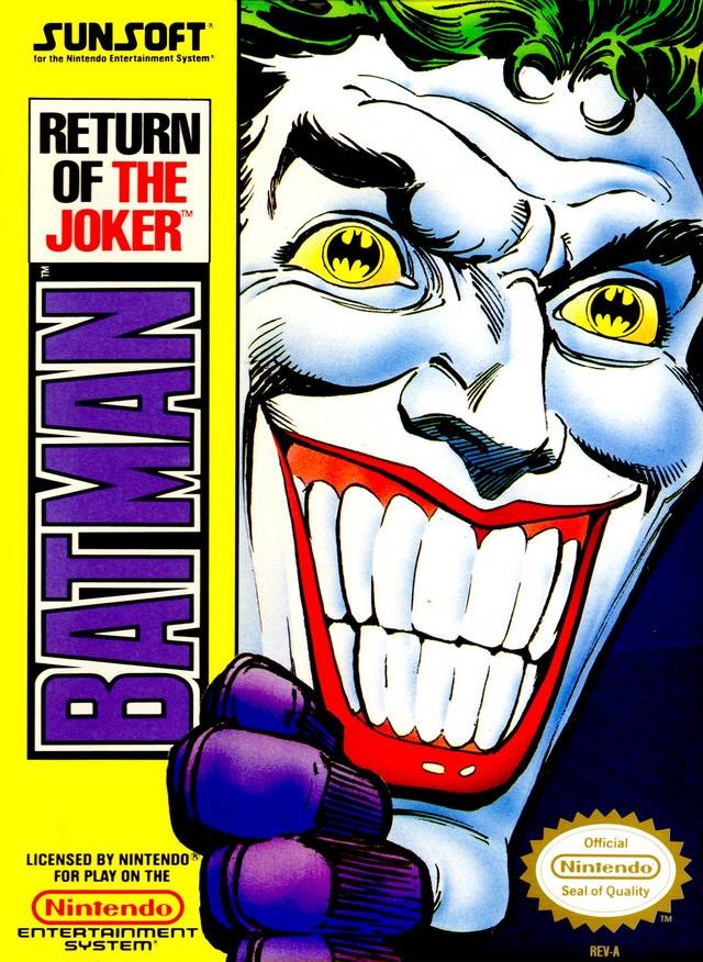 jaquette du jeu vidéo Batman : Return of the Joker