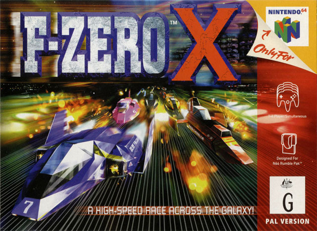 jaquette du jeu vidéo F-Zero X