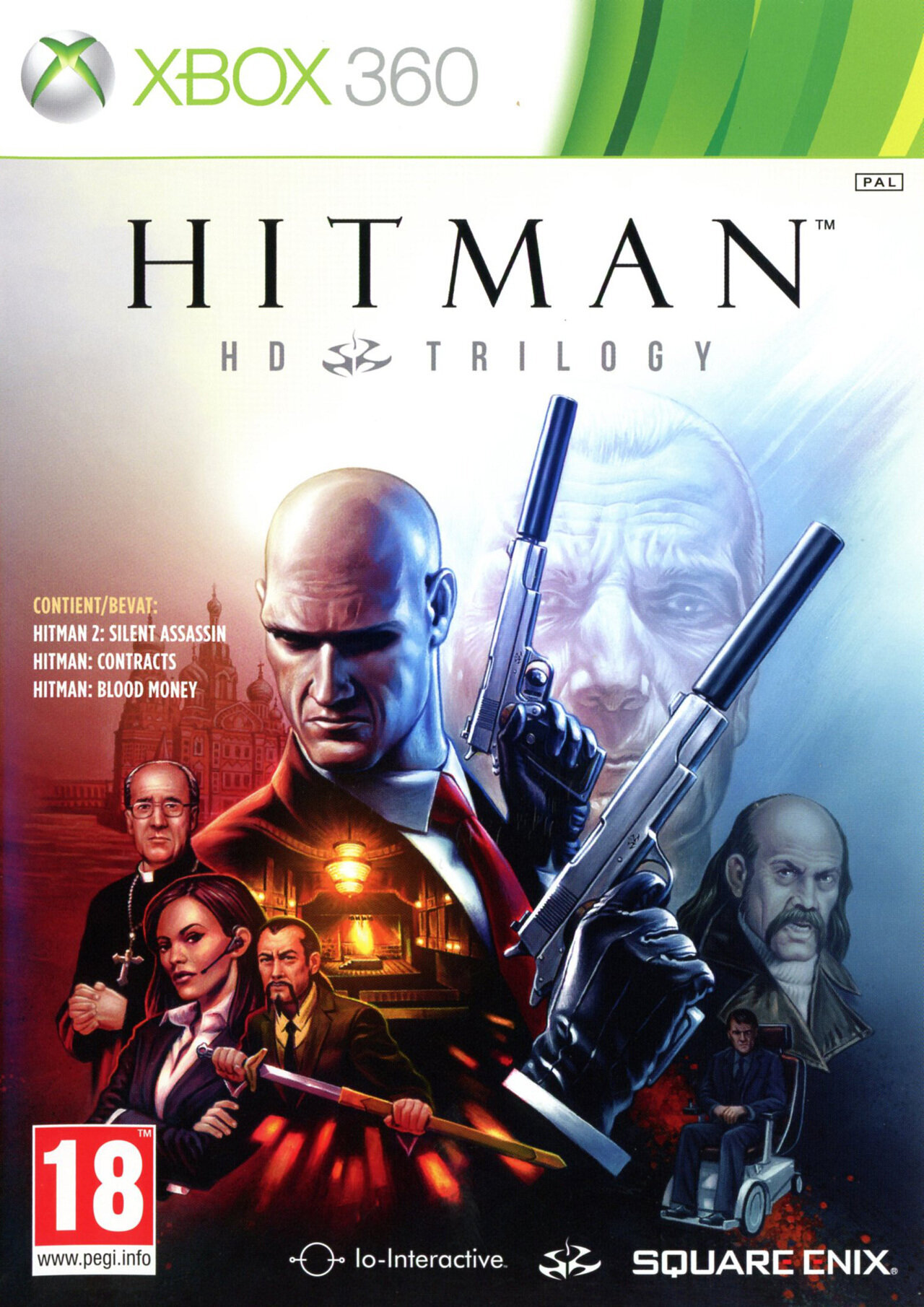 jaquette du jeu vidéo Hitman HD Trilogy