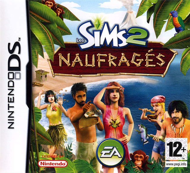 jaquette du jeu vidéo Les Sims 2 : Naufragés