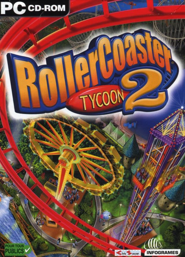 jaquette du jeu vidéo RollerCoaster Tycoon 2