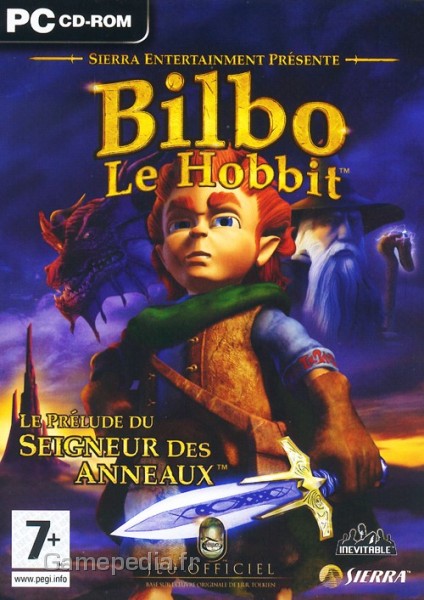 jaquette du jeu vidéo Bilbo le Hobbit
