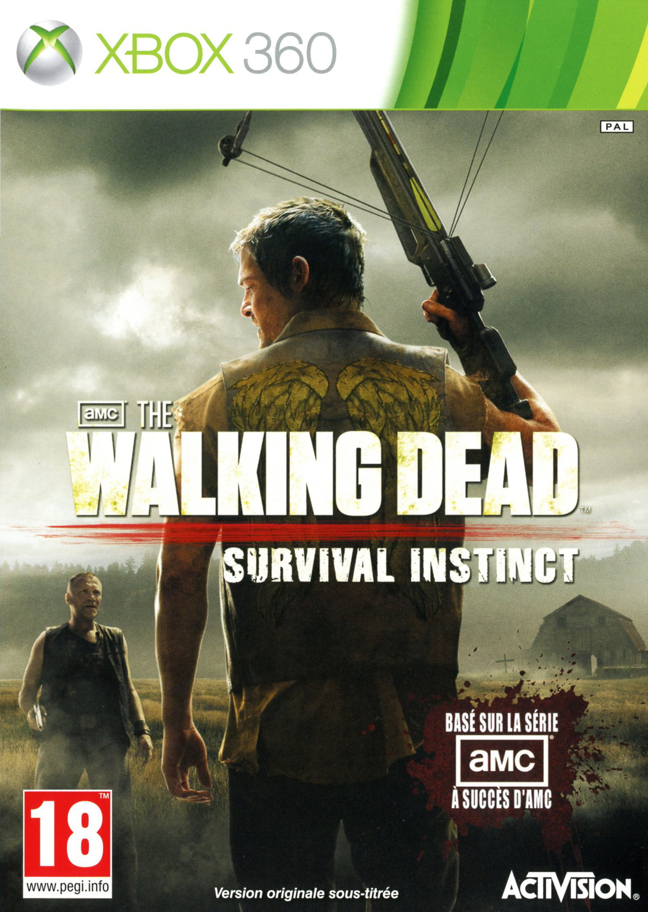 jaquette du jeu vidéo The Walking Dead: Survival Instinct
