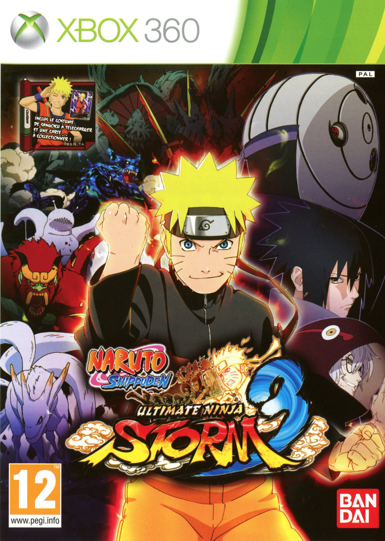 jaquette du jeu vidéo Naruto Shippuden : Ultimate Ninja Storm 3