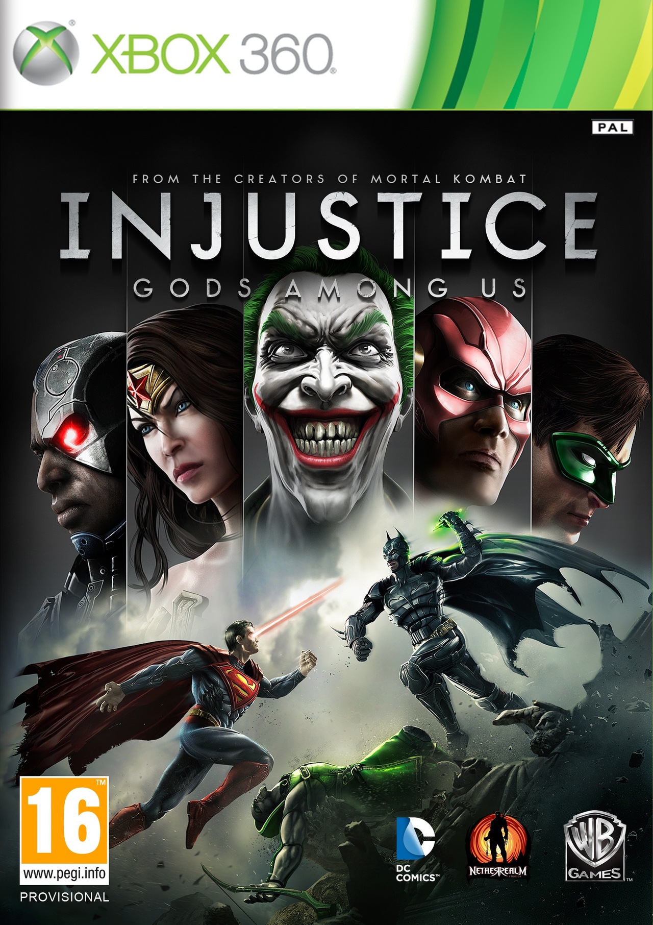 jaquette du jeu vidéo Injustice : Les Dieux sont Parmi Nous