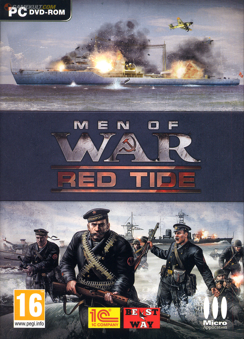 jaquette du jeu vidéo Men of War : Red Tide