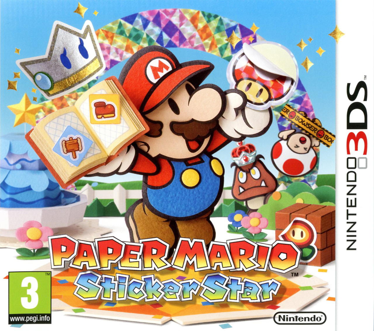 jaquette du jeu vidéo Paper Mario Sticker Star