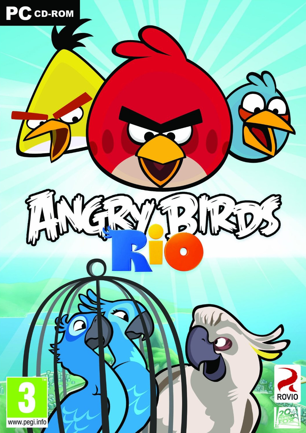 jaquette du jeu vidéo Angry Birds Rio