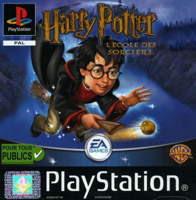 jaquette du jeu vidéo Harry Potter à l'Ecole des Sorciers