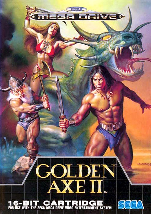 jaquette du jeu vidéo Golden Axe II