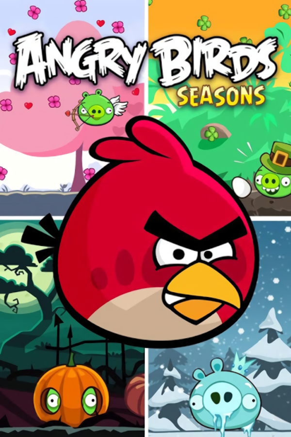 jaquette du jeu vidéo Angry Birds Seasons