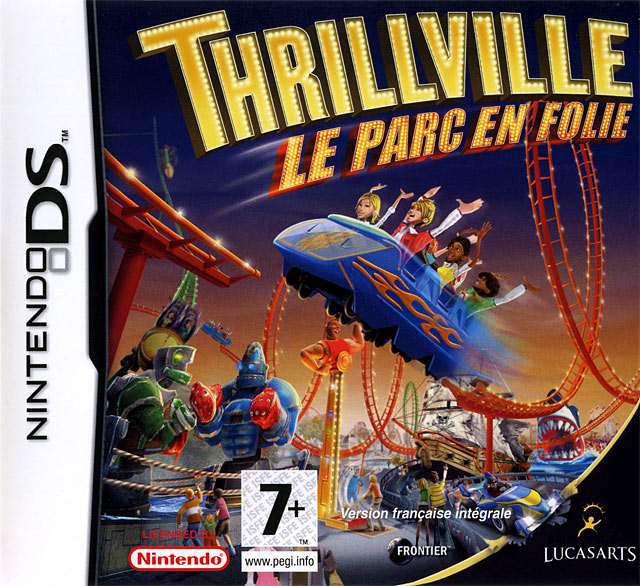 jaquette du jeu vidéo Thrillville : Le Parc en Folie