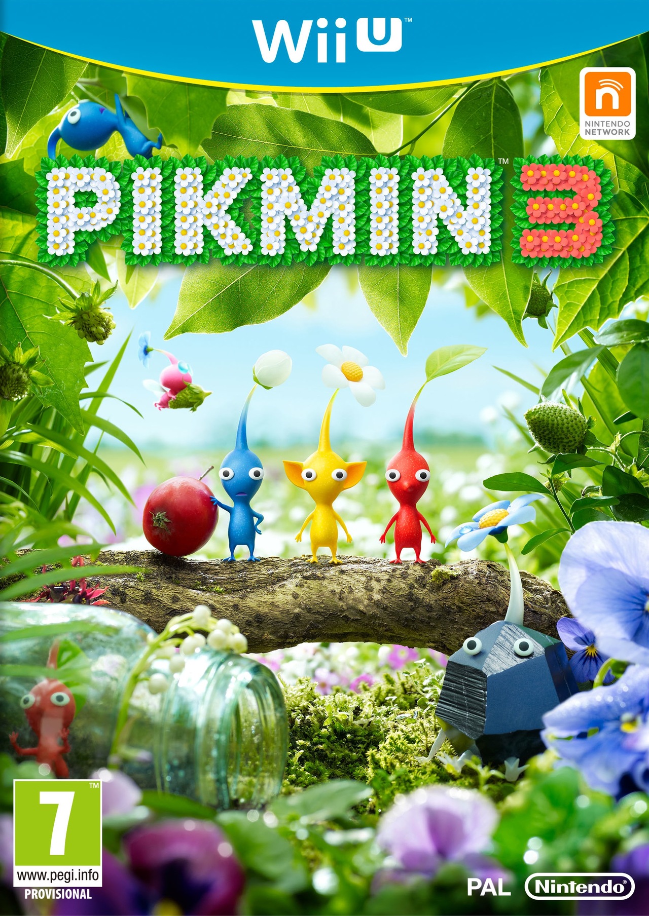 jaquette du jeu vidéo Pikmin 3