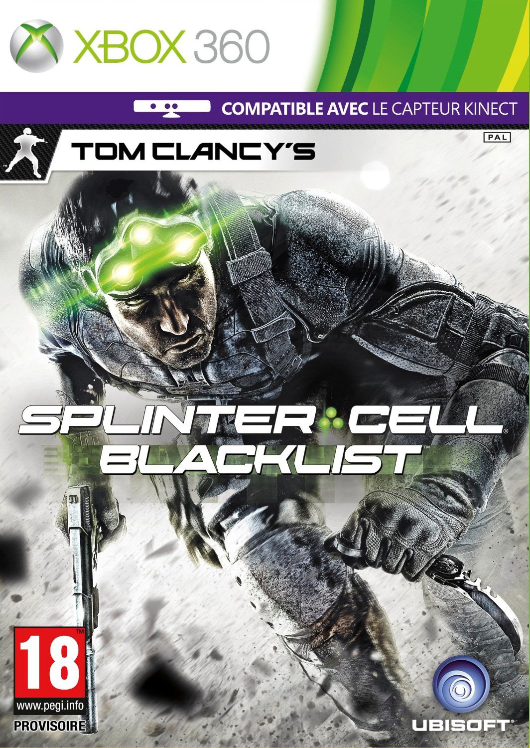jaquette du jeu vidéo Tom Clancy's Splinter Cell Blacklist
