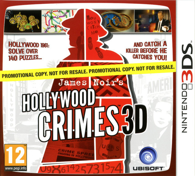 jaquette du jeu vidéo James Noir's Hollywood Crimes