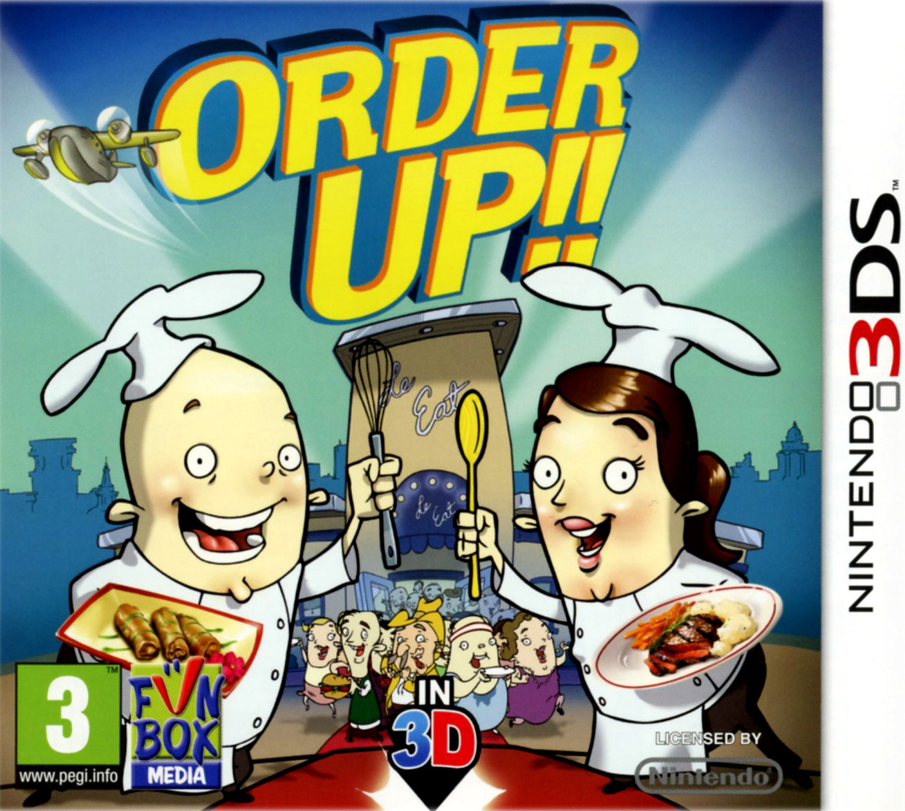jaquette du jeu vidéo Order Up !!