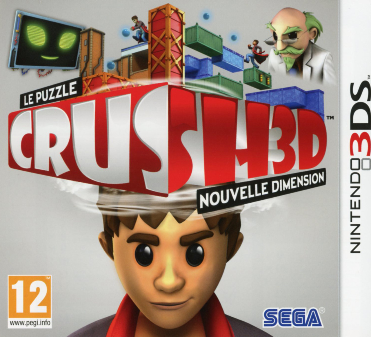 jaquette du jeu vidéo Crush3D