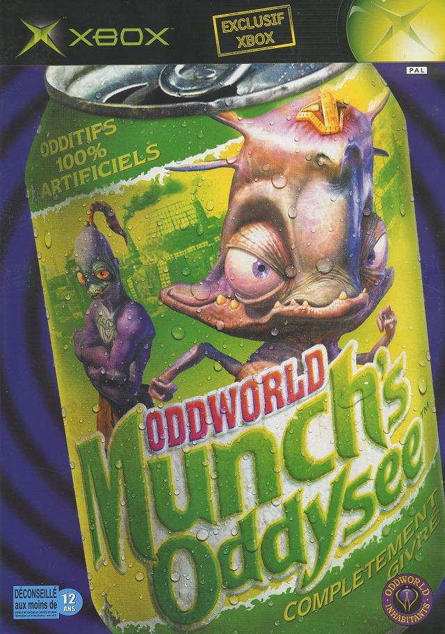 jaquette du jeu vidéo Oddworld : L'Odyssée de Munch