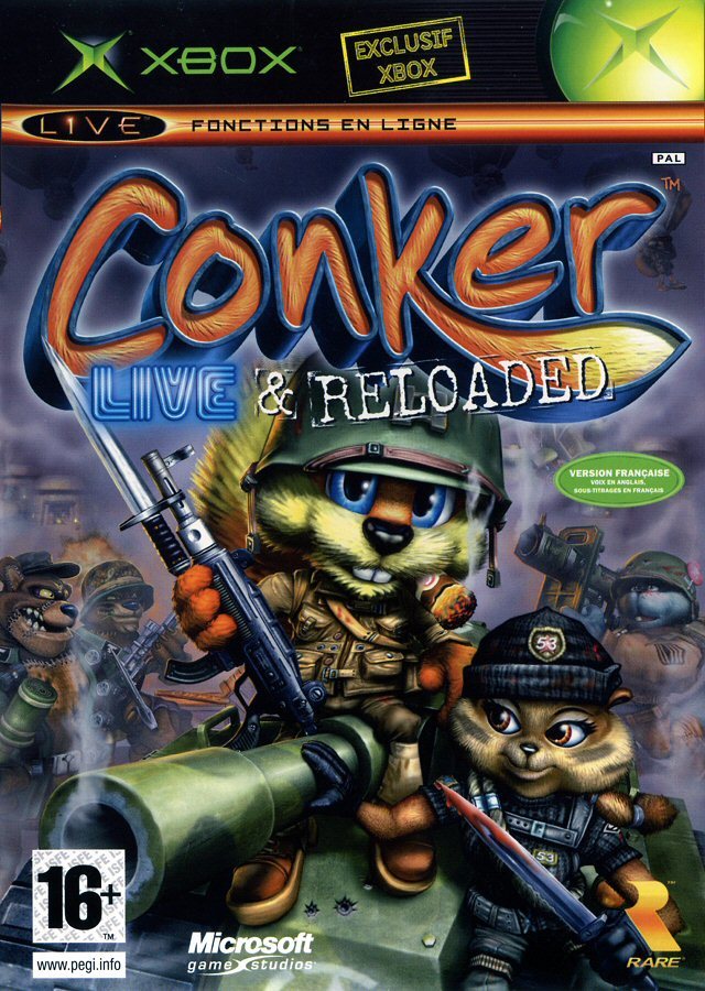 jaquette du jeu vidéo Conker : Live & Reloaded