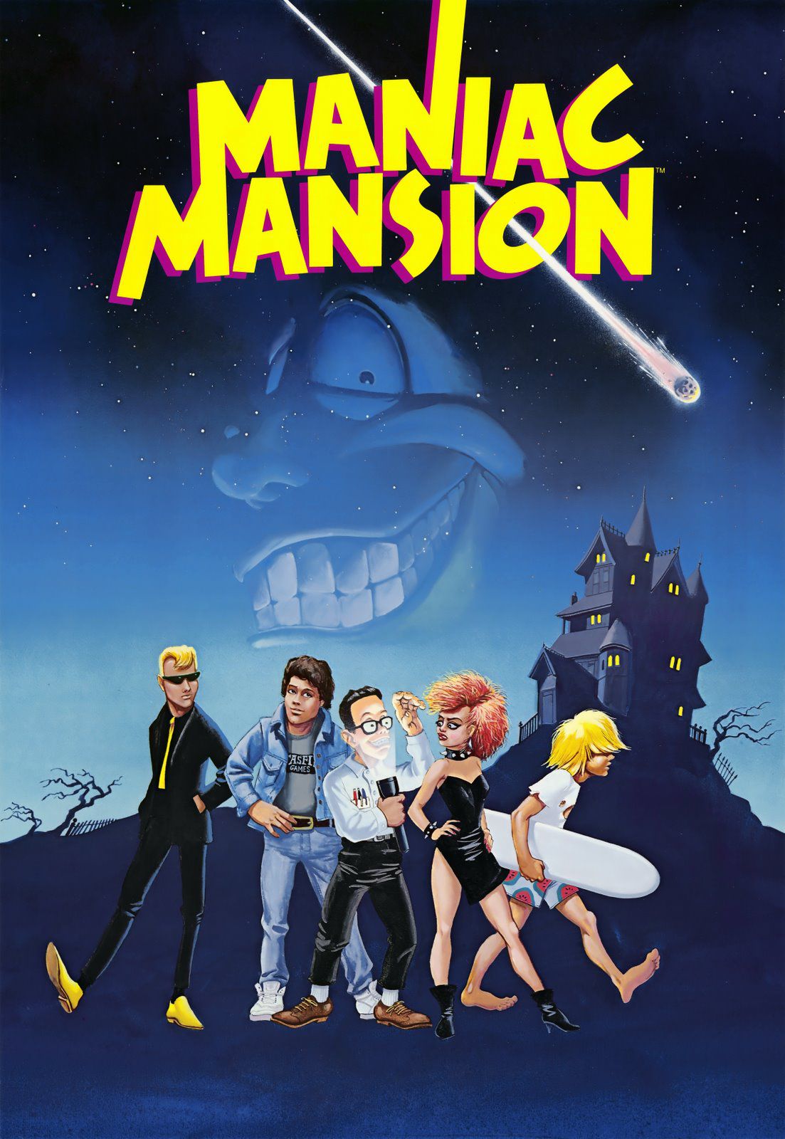jaquette du jeu vidéo Maniac Mansion