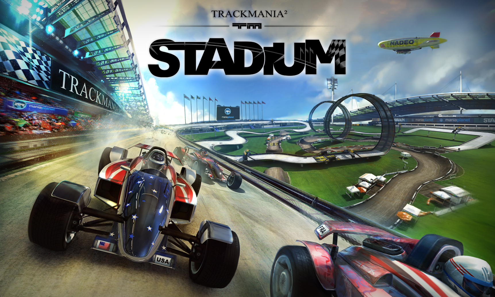 jaquette du jeu vidéo TrackMania² Stadium