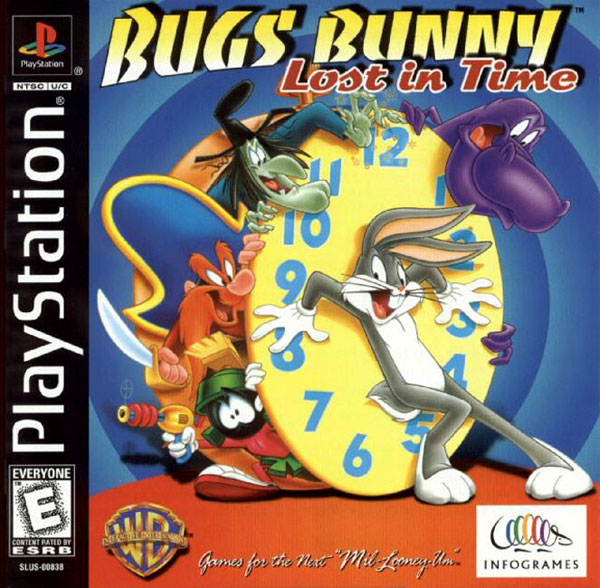 jaquette du jeu vidéo Bugs Bunny : Voyage à Travers le Temps