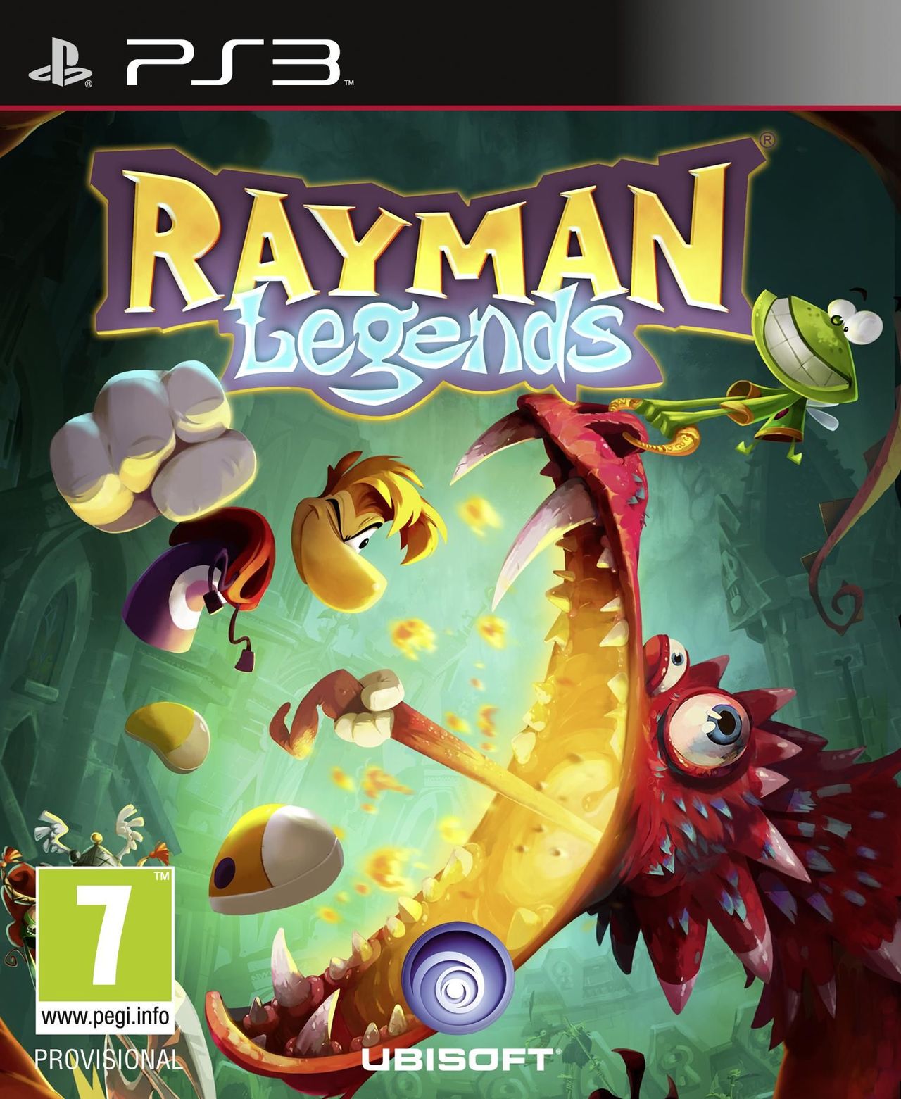jaquette du jeu vidéo Rayman Legends