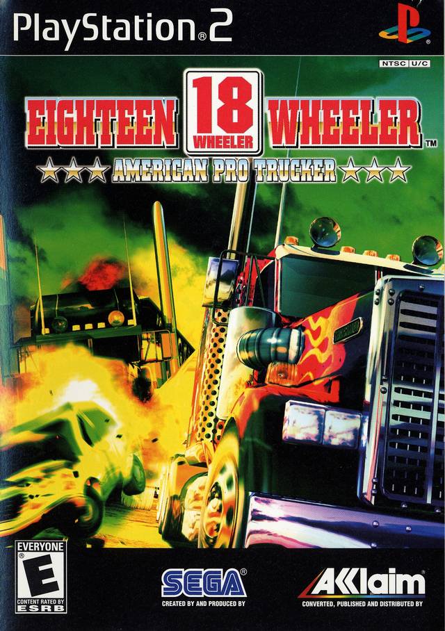 jaquette du jeu vidéo 18 Wheeler American Pro Trucker