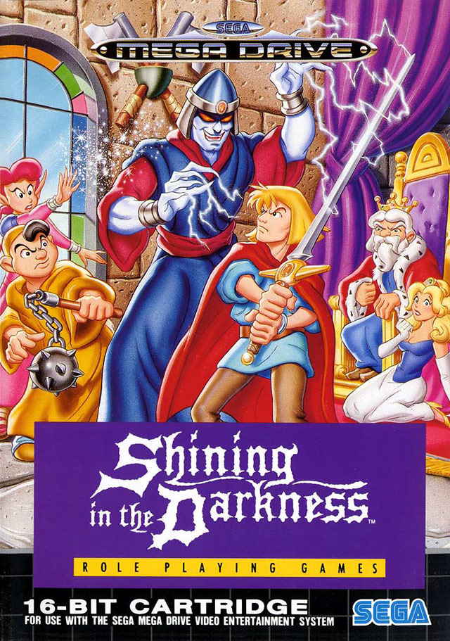 jaquette du jeu vidéo Shining in the Darkness
