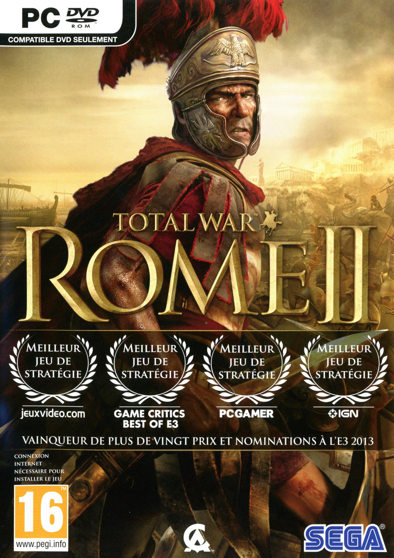 jaquette du jeu vidéo Total War: ROME II